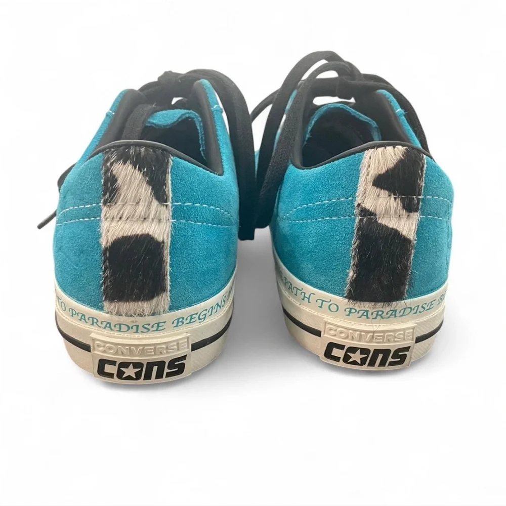 NWOT Unisex Converse Paradise Sean Pablo One Star Pro Ox Blue shoes. - Picture 5 of 8